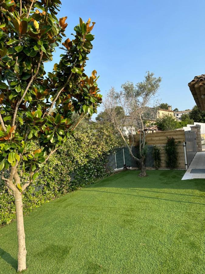 Villa Petite Maisonette Adossee Mais Independante Avec Piscine Peymeinade Exterior foto